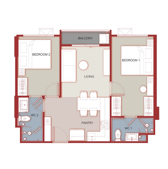 1 Bedroom Plus